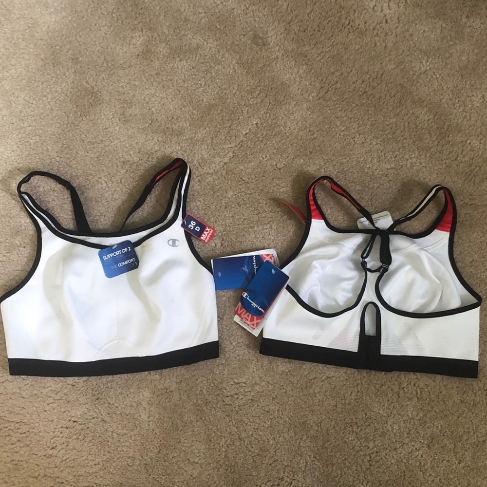 Lot of TWO Champion sports bras 36D max support